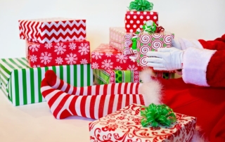 la liste de cadeaux de noël