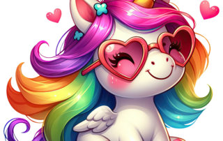 theme-anniversaire- licorne-arc-en-ciel
